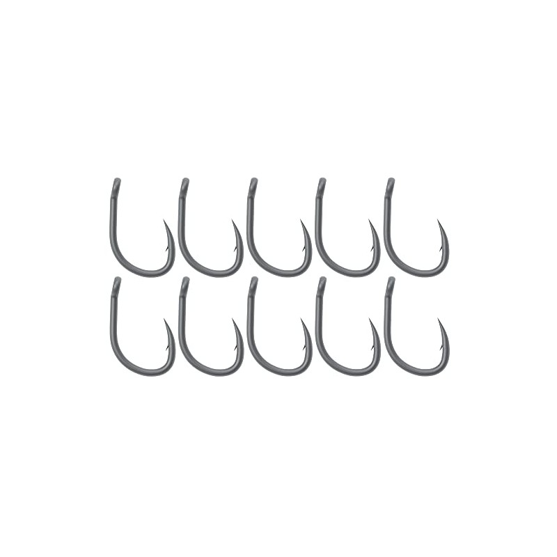 RidgeMonkey Ape-X Snag Hook 2XX Barbed - 10 Carp Hooks,