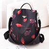 shepretty Women's Anti-Theft Backpack Shoulder Bag School Bag, 3 Butterfly