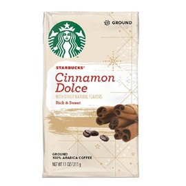 Starbucks Ground Cinnamon Dolce Coffee 11 oz (Pack of 3)