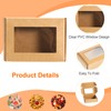 sourcing map 32Pcs Soap Packaging Boxes 2.4x3.3x1.2 Inch Kraft Soap