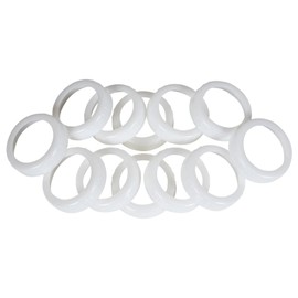 Homeplace | Regular Mouth Mason Jar Ring | Plastic | Heavy-Duty (Regular Mouth, 12 Pack)