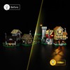 YEABRICKS LED Light for 10332 Icons Medieval Town Square Building