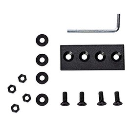 skysen Black Sliding Barn Door Hardware Track Connector