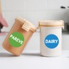 Kosher Labels,Meat Dairy Parve Stickers,Freezable Microwavable Dishwasher Safe Labels,1.5 inch,120