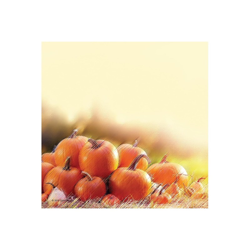 Great Papers! Glistening Pumpkins Letterhead, 8.5" x 11", 80 Count