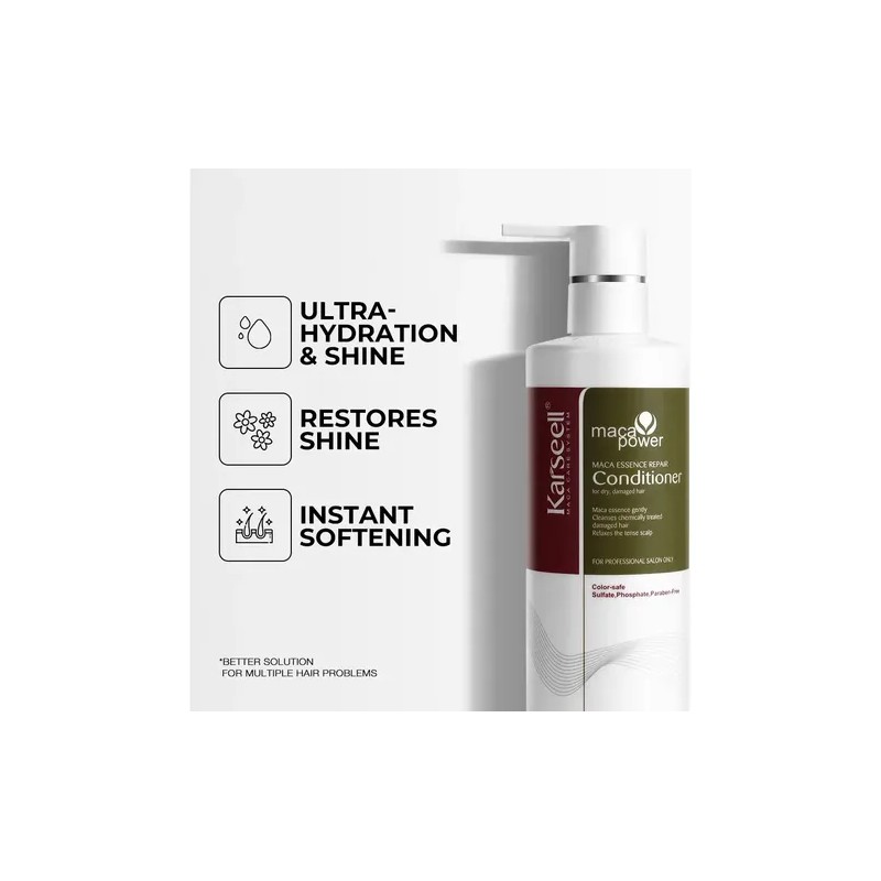 Karseell Collagen Colorequilibrio+shampoo+oil+acondicionador