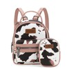 Wrangler Large Cow Print Backpack Cute Purse for Women WG133-8600PK