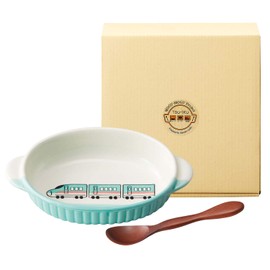 Banko Ware 17792 Children's Tableware Ceramics Cultivation Set, Children's Plate, Emerald Set, Boxed, Banko Ware, Children's Tableware, Ceramics Set, Super Express Pattern