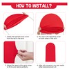Red Arch Backdrop Covers - 7.2FT, 6FT Spandex Fitted Wedding