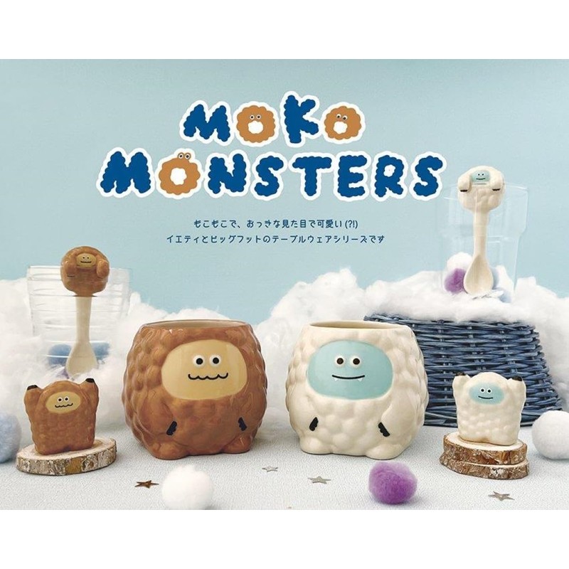Decore Corporation Moko Monsters Fluffy Chopsticks Rest Bigfoot MG-35082