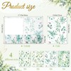 Tellingyou 16 Pcs Eucalyptus Two Pocket Folders with Pocket File