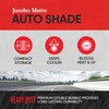 Motor Trend Front Windshield Sun Shade - Jumbo Accordion Folding