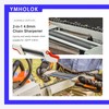 Ymholok Efficient Design 2-in-1 4.8mm Easy File Chainsaw Chain Sharpener