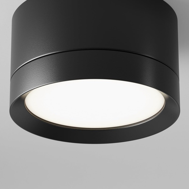 MAYTONI DECORATIVE LIGHTING Ceiling Spotlight Hoop Black IP 20 GX53