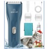 oneisall Cat Clippers Cordless Waterproof Quiet Pet Shaver for Matted