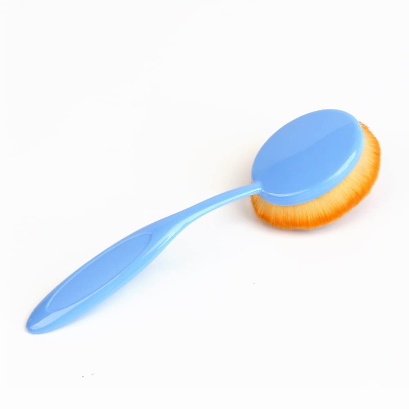 Yoseng Oval Foundation Brush, Large Toothbrush Makeup Brushes Fast Flawless
