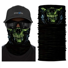 Tube Scarf Multifunctional Bandana Skull (5 Designs), Predator