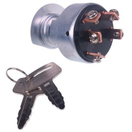 SUKATC 66706-55120 1E013-63590 1E013-63592 183827 Ignition Key Switch Compatible with Kubota Tractor B5100 B6100 B7100 D1005 V1505 Kubota Engine D600 D850 D950 D905 D1105 V1305 Kubota B4200D