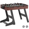VEVOR Folding Foosball Table, 42 inch Standard Size Foosball Table,