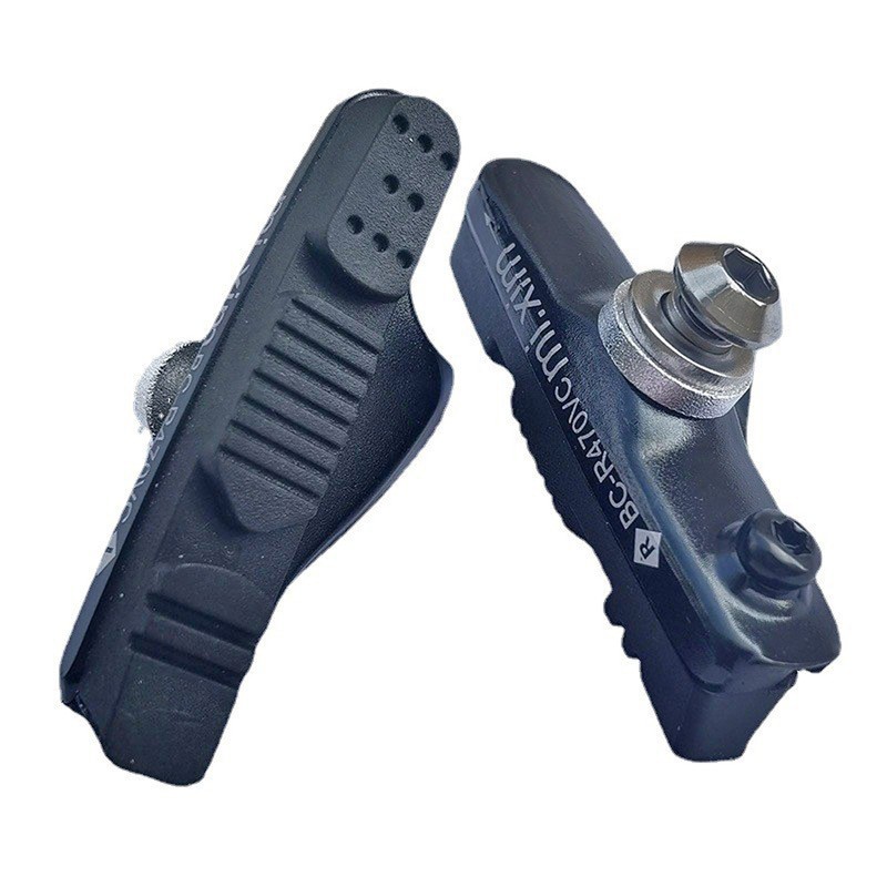 55mm Road Bicycle Cycle Bike Brake Holder Shoes Rubber Pads