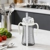 Replacement Straw Kit Compatible with Grosmimi Stage 2, Soft Silicone,
