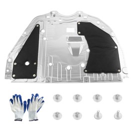 Engine Splash Shield Guard Compatible with Honda Civic 2022 2023, Engine Case Guard Under Car Shield Cover OEM 74111T20A0 74111-T20-A00 Engine Splash Guard