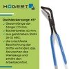 Högert Technik - Dachschellen gewinkelt 45 ° - Abkantzange Biegezange