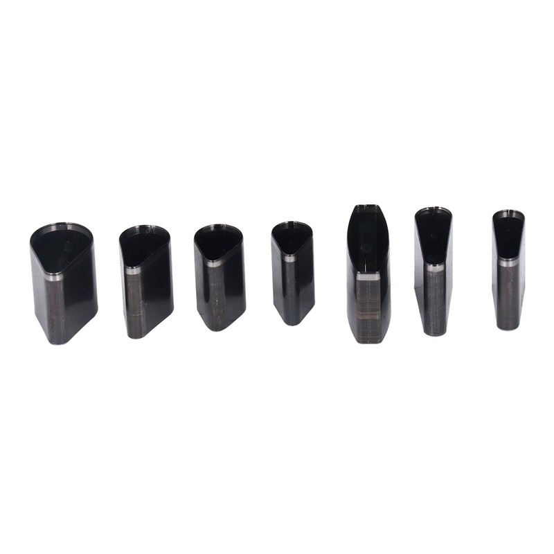 52Pcs Hollow Punch Cutter Set High Speed Steel Practical Leather
