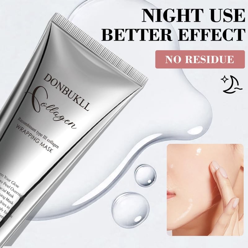 DONBUKLL Hydrolyzed Collagen Night Wrapping Mask - 2.64 fl.oz |