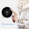 Thermostat Digital LCD Touching Screen Gas Water Temperature Control AC95‑240V