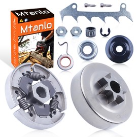 Mtanlo Clutch & Clutch Drum Sprocket Washer For Stihl MS230 023 MS250 025 1123 640 7102, 1 x .325"-7T Clutch Drum, Clutch, Clutch Washer, Sprocket Washer, Needle Bearing, Worm Gear