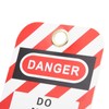 Safety Label, Hazard Label 10 Pieces Front/Back Label Security Label