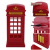 Creative Retro Classic Telephone Booth Night Light Touch Sensor Dimmable