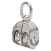 10PCS M15 Pulley Block Stainless Steel Heavy Duty Traction Wheel