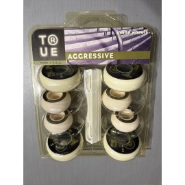 Aggressive 61mm And 47mm Rollerblades Wheels (8 Counts)