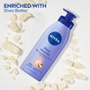 NIVEA Smooth Daily Moisture Body Lotion, Shea Butter 16.9 oz