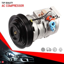 A/C Compressor 2003 2004 2005 2006 2007 2008 Fit for Toyota Corolla 1.8L,2003-2008 for Toyota Matrix 1.8L Compressor Model: 10S15L Air Conditioning Compressor with Clutch for Car
