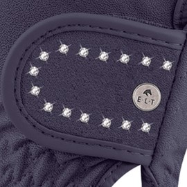 WALDHAUSEN (ヴxarudohauzen) Faux Leather Gloves with Rhinestone