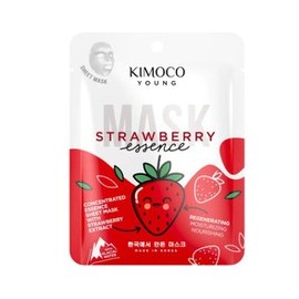 Kimoco Young Sheet Mask Strawberry Essence, 25ml