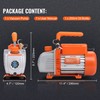 1/5 HP Single Stage Vacuum Pump, 3.5 CFM, Resin Degassing