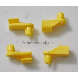 Online Auto Supply 4 NEW DOOR LOCK ROD CLIPS! 1980-2017 FORD 1980-98 LINCOLN 1983-10 MERCURY