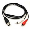 Rosebe 5 Pin DIN to RCA Cable [5FT/1.5M] 5 to