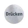 Blomus Signo 68153 "Drücken Push Door Sign [German Text]
