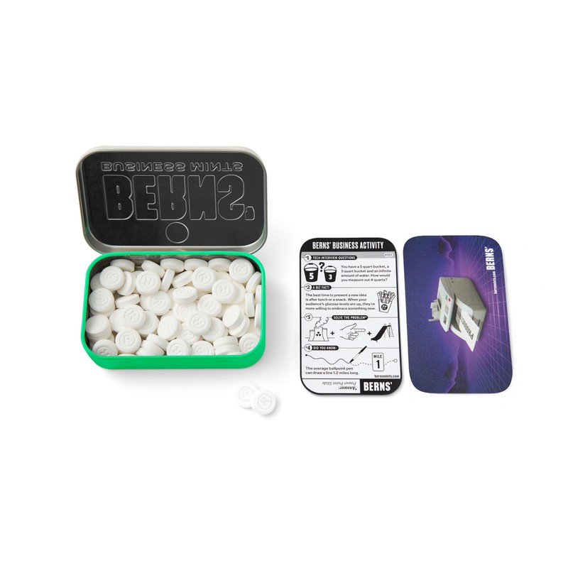 Berns' Business Mints Office Pack - Pack of Six