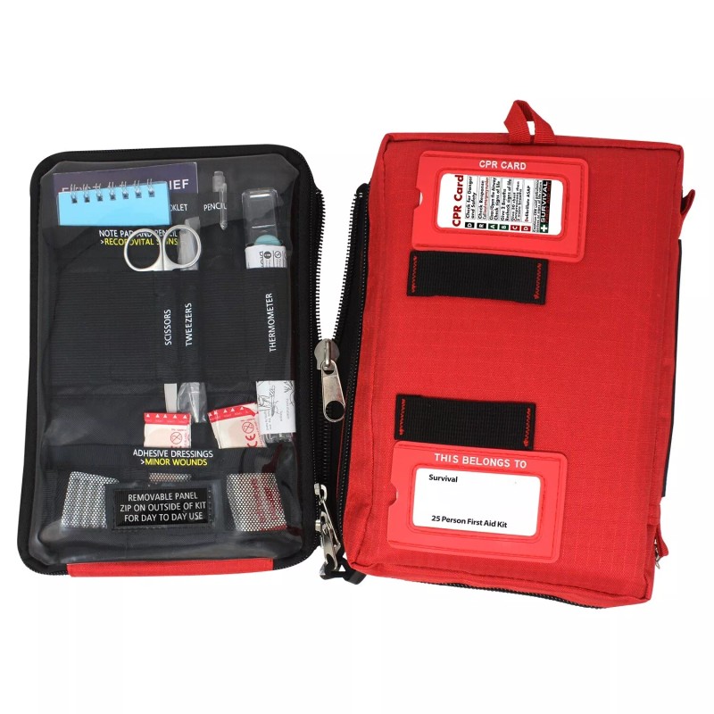Ever Ready First Aid Survival First Aid Kit - RED