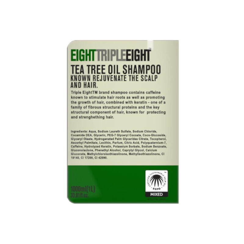 Eight Triple Eight Tea Tree Oil Hair Care Set- 1L