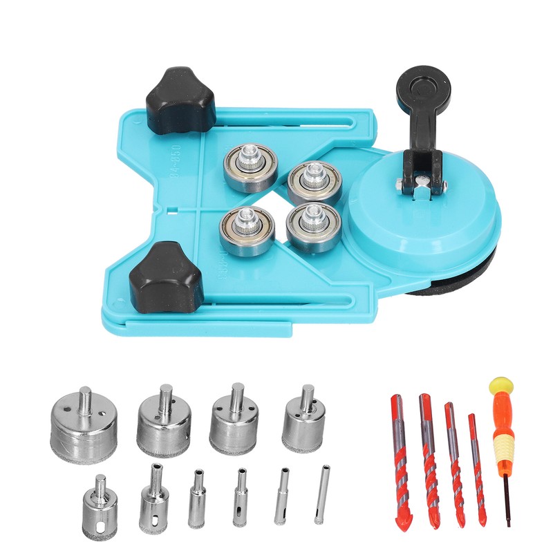 16Pcs Diamond Drill Bit Hole Saw 6‑50mm Cutter Drilling Tool