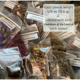 Trifecta Botanicals BANISH NEGATIVITY Intention Spell Kit ~ Herbs / Salt / Palo Santo / Crystal