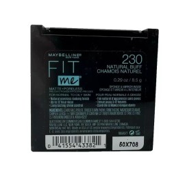 Maybelline New York Fit Me Matte Poreless Powder 230 Natural Buff New Sealed