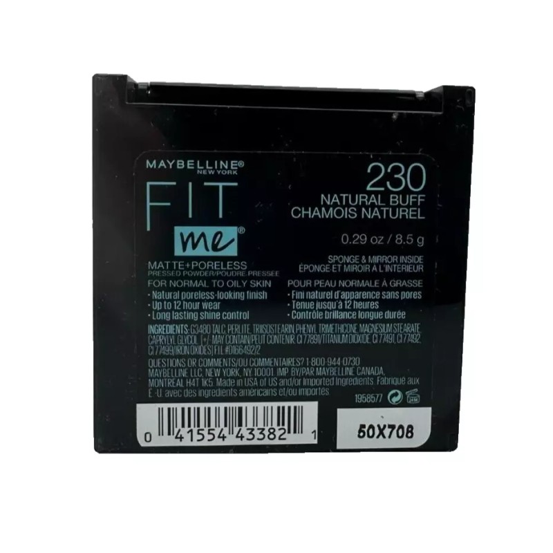 Maybelline New York Fit Me Matte Poreless Powder 230 Natural